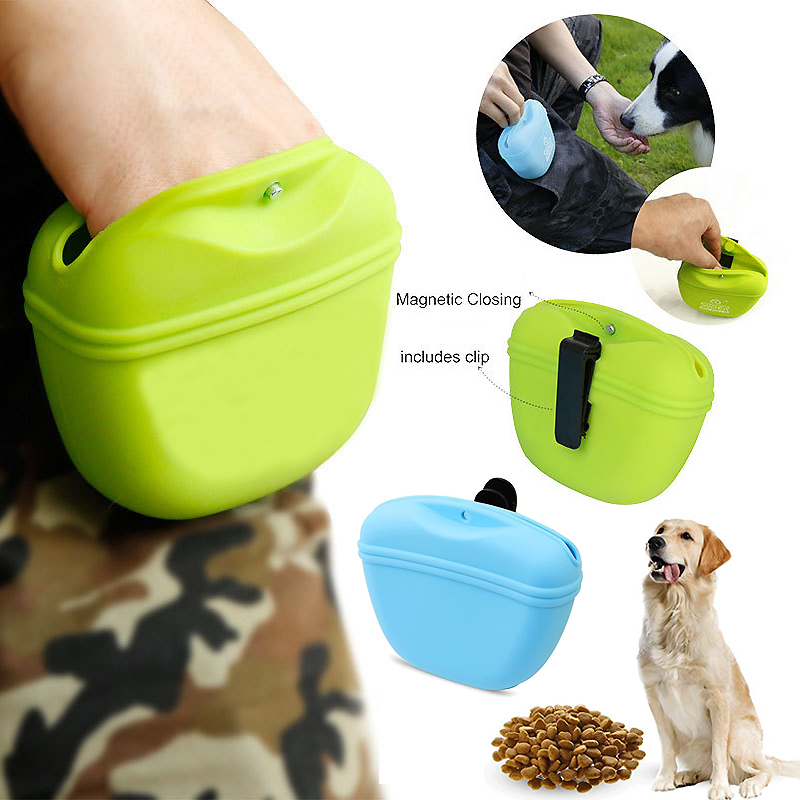 Pet Supplies Rewards - Силиконовая сумка для собак, портативная поясная