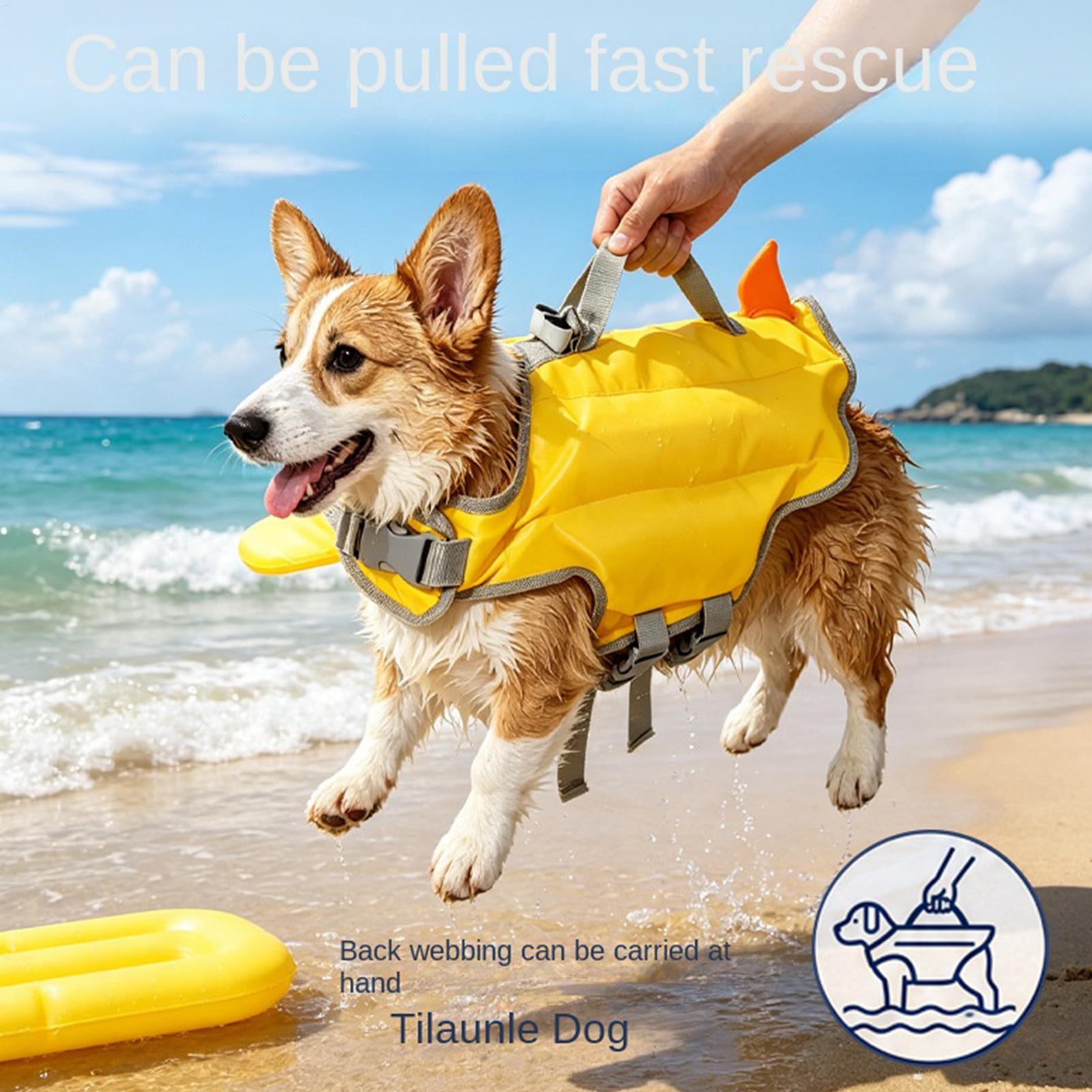 Спасательный жилет для собак с – обзор и цена Dog Life Jacket