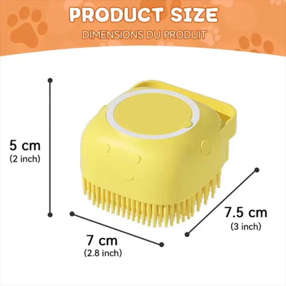 Силиконовая массажная щетка дл – обзор и цена Pet Supplies Outlet