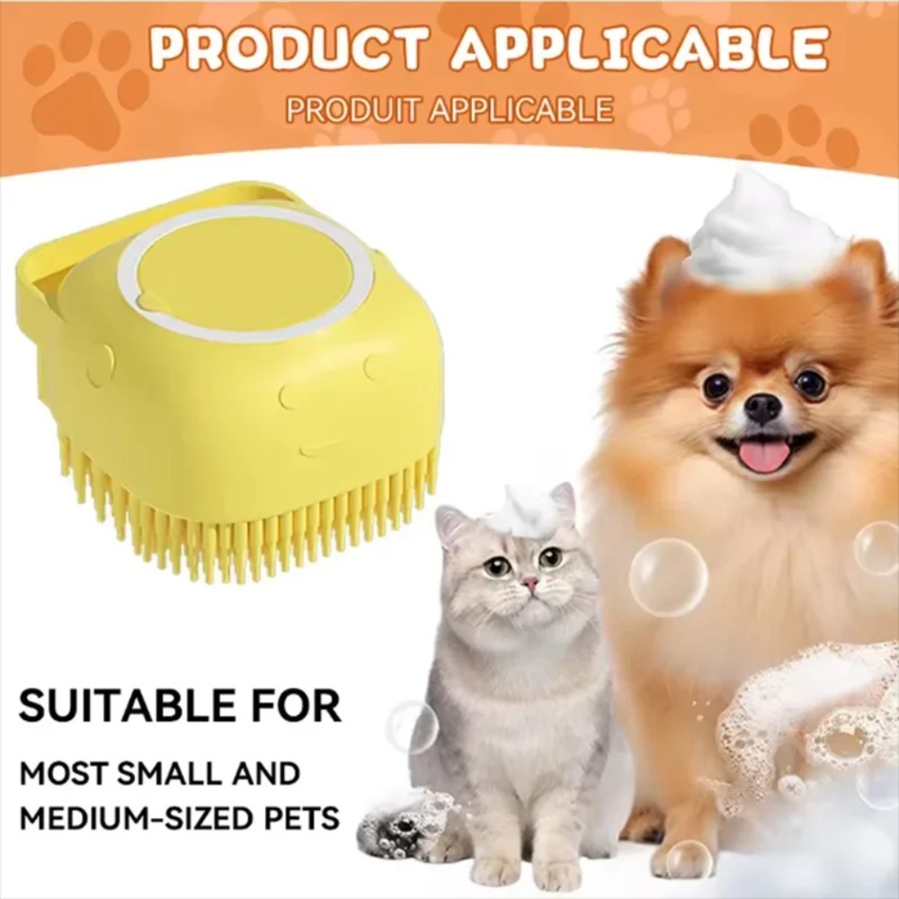 Силиконовая массажная щетка дл – обзор и цена Pet Supplies Outlet