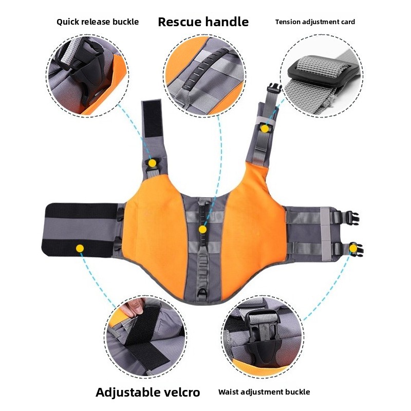 Спасательный жилет для собак:  – обзор и цена Dog Life Jacket