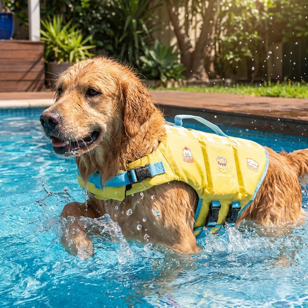 Водонепроницаемый спасательный – обзор и цена Dog Life Jacket