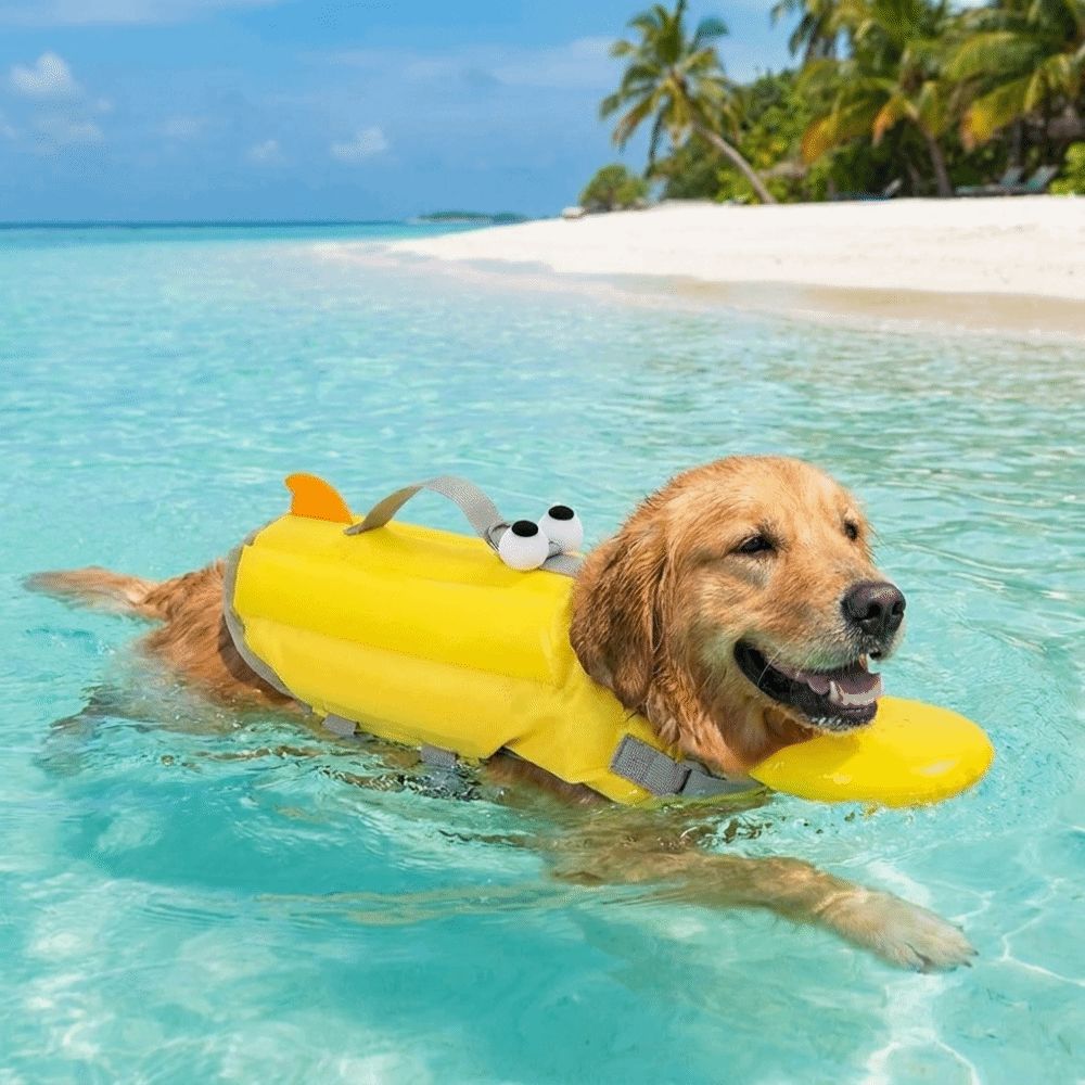 Регулируемый водонепроницаемый – обзор и цена Dog Life Jacket